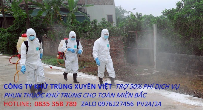 Dịch vụ diệt côn trùng quận Thanh Xuân