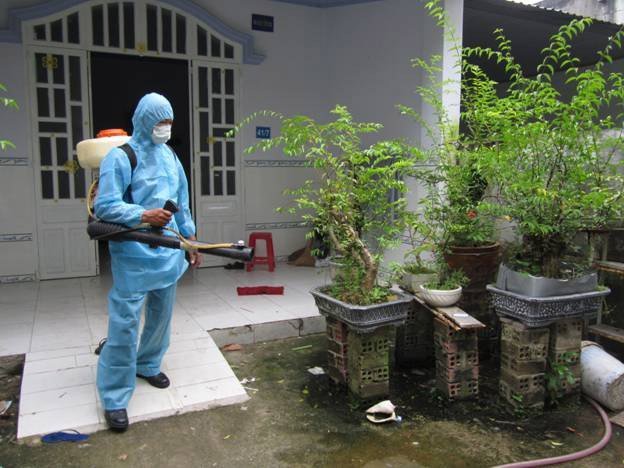 Diệt muỗi khu công nghiệp Cộng Hoà- Chí Linh